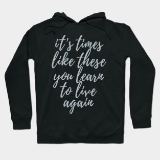 'Learn To Live Again' Cancer Awareness Shirt Hoodie